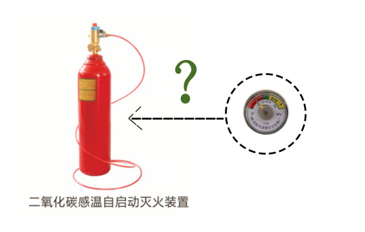 中阳消防探火管式二氧化碳感温自启动灭火装置为什么没有压力表